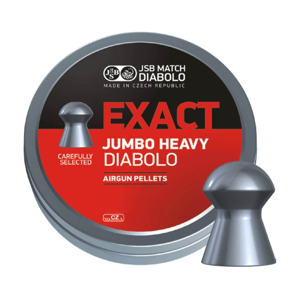 JSB Jumbo Exact Heavy 5.52mm 18.13gr Pellets 500pk