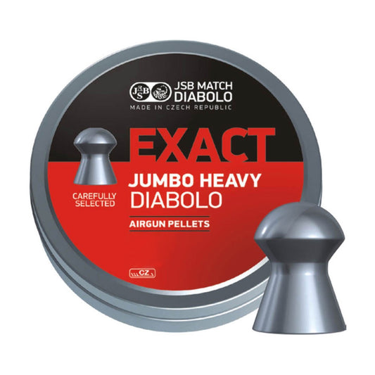 JSB Jumbo Exact Heavy 5.52mm 18.13gr Pellets 500pk