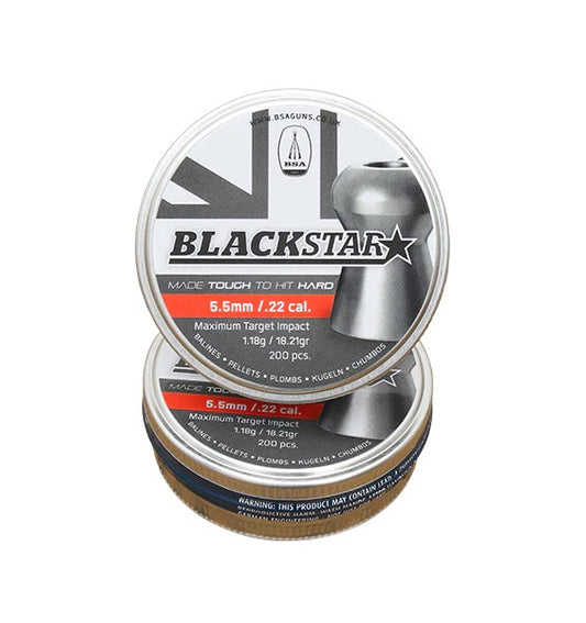 BSA BLACKSTAR PREMIUM PELLETS 18.21GR .22