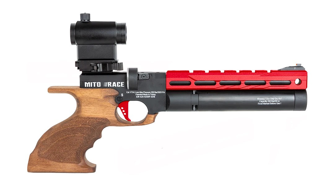 REXIMEX MITO RACE GUN RED / WALNUT