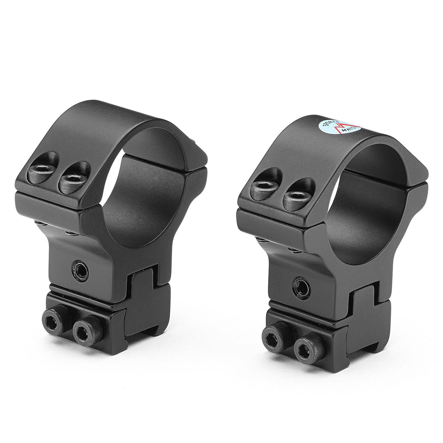 Sportsmatch ATP66 30mm Tube 2 Piece Mounts Extra High Height & Windage Adjustable